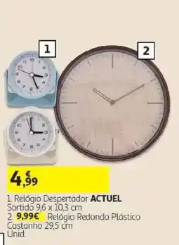 Auchan Relógio despertador actual promoção
