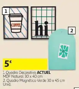 Auchan Quadro decorativo actuel promoção