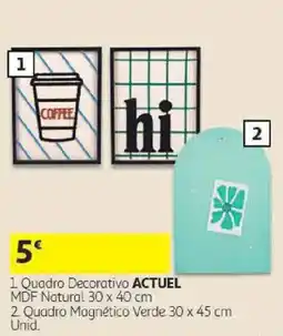 Auchan Quadro Decorativo Actuel promoção