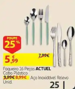 Auchan Faqueiro 16 Peças Actuel promoção