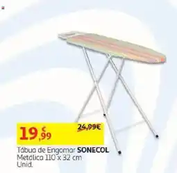 Auchan Tábua de engomar sonecol promoção
