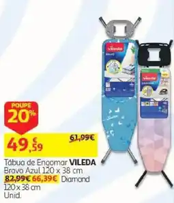 Auchan Tábua de Engomar Vileda promoção