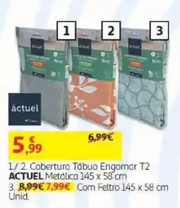 Auchan Cobertura Tábua Engomar T2 Actuel Metálica promoção