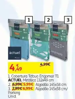 Auchan Cobertura Tábua Engomar T1 ACTUEL promoção