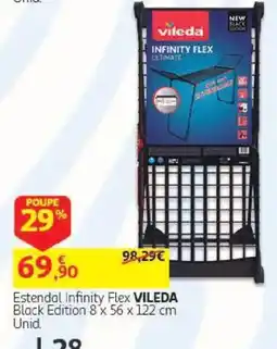 Auchan Estendal Infinity Flex Vileda promoção