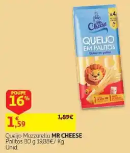 Auchan Queijo Mozzarella Mr Cheese promoção