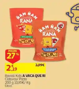 Auchan Ravioli Kids A Vaca Que Ri promoção