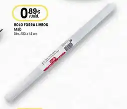 Intermarché Rolo forra livros mab promoção