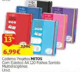 Auchan Caderno Projetos mitos promoção