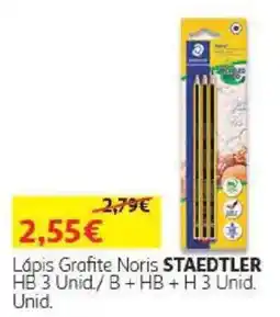 Auchan Lápis Grafite Noris staedtler promoção