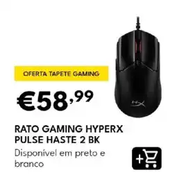 Radio Popular rato gaming hyperx pulse haste 2 bk promoção