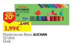 Auchan Plasticina em Barra Auchan promoção