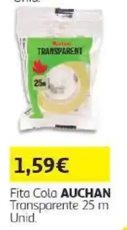 Auchan Fita Cola Auchan promoção