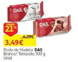 Auchan Pasta de Modelar DAS promoção