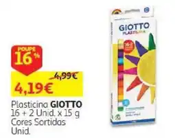 Auchan Plasticina giotto promoção