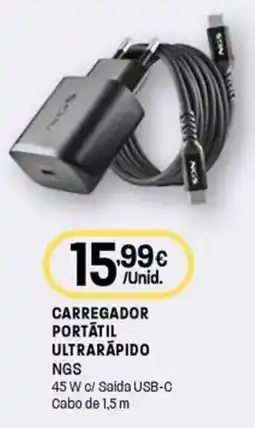 Intermarché Carregador portátil ultrarápido ngs promoção