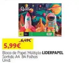 Auchan Bloco de Papel Múltiplo liderpapel promoção