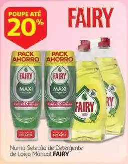 Auchan Fairy detergente de loiça manual promoção
