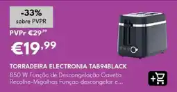Radio Popular torradeira electronia tab94black promoção