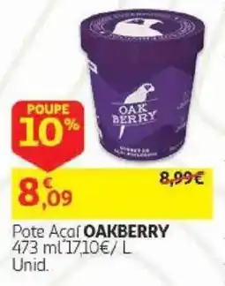 Auchan Pote açaí oakberry promoção