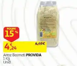 Auchan Arroz basmati provida promoção