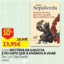 Auchan Livro história da gaivota e do gato que a ensinou a voar promoção