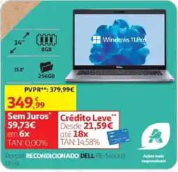 Auchan Portátil recondicionado dell promoção
