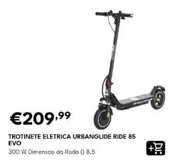Trotinete elétrica urbanglide ride 85 evo