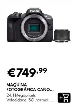 Radio Popular maquina fotográfica canon promoção