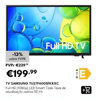 Tv samsung tu27f6005fkxxc