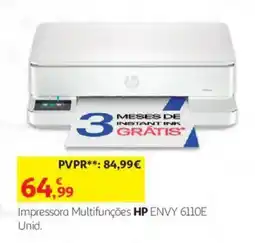 Auchan Impressora Multifunções HP ENVY 6110E promoção