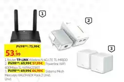 Auchan Router tp-link wireless n 4g lte tl-mr100 promoção
