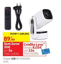 Auchan Projetor LCD NK-TV350009 promoção