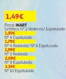 Auchan Pincel inart promoção