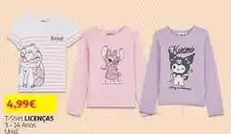 Auchan T-Shirt LICENÇAS promoção