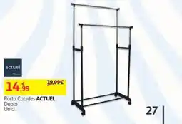 Auchan Porta Cabides Actuel promoção