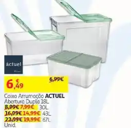 Auchan Caixa arrumação actual promoção