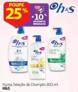 Auchan Champôs H&S promoção
