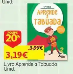 Auchan Livro Aprende a Tabuada promoção