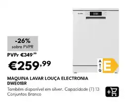Radio Popular Máquina lavar louça electronia DWE01BR promoção