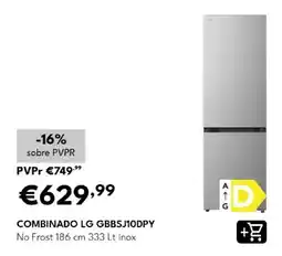 Radio Popular combinado lg gbbsj10dpy promoção
