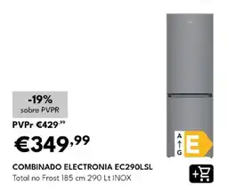 Radio Popular combinado electronia ec290lsl promoção