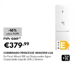 Radio Popular combinado princesse hd403rw lua promoção