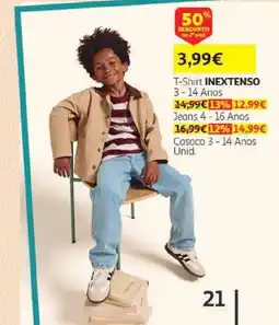 Auchan T-shirt inextenso promoção