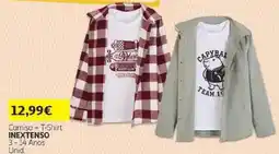 Auchan Camisa + T-Shirt Inextenso promoção