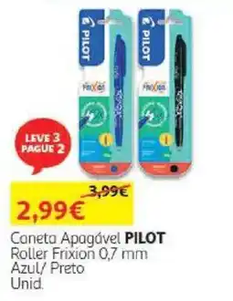 Auchan Caneta apagável pilot promoção
