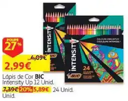 Auchan Lápis de Cor BIC Intensity Up promoção