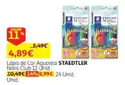 Auchan Lápis de Cor Aquarela Staedtler promoção