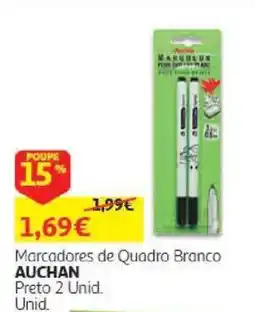 Auchan Marcadores de quadro branco auchan promoção