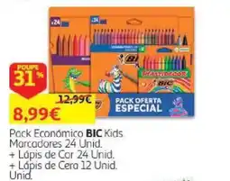 Auchan Pack Económico Bic Kids promoção